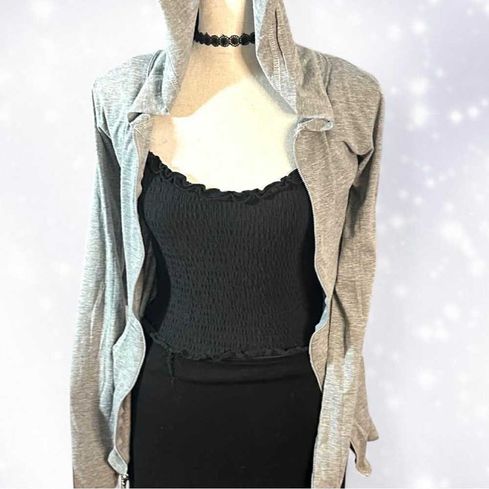 Anvil Casual Style Grey Lightweight Hoodie